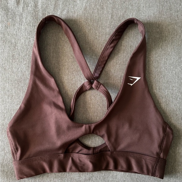 Brown Sports Bra - Picture 4 of 5